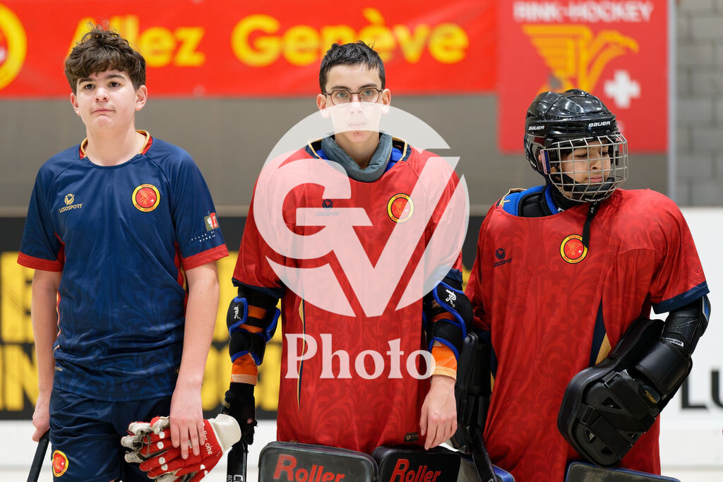 U15  - Geneve RHC v Pully RHC  |  during the U15  match between Geneve RHC and Pully RHC  at Centre sportif de la queue d'arve in Geneve, Switzerland