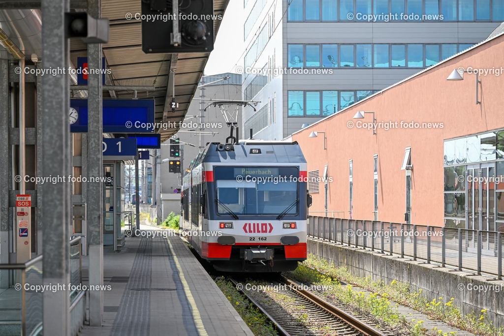 Hauptbahnhof Linz_ LILO_ Linzer Lokalbahn_ 27.04.2023-9 | 27.04.2023, Hauptbahnhof Linz, AUT, LILO, Linzer Lokalbahn, im Bild LILO, Linzer Lokalbahn