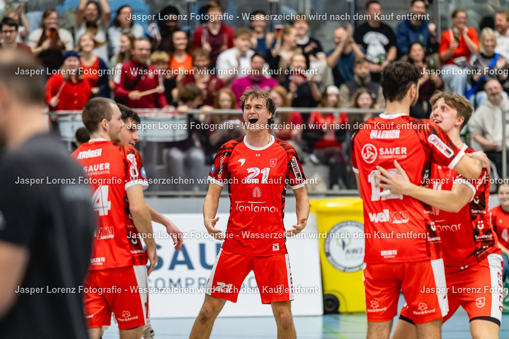 Volleyball I Herren I Saison 2026-2027 I 2. Bundesliga Nord I 06. Spieltag I Kieler TV - VV Humann Essen | Jasper Lorenz Fotografie - Realisiert mit Pictrs.com