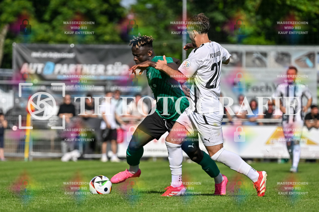GER, FC Zell - FC Wittlingen, Fussball, Rothaus Bezirkpokal, Finale, Saison 2024/2025, 29.05.2025 | GER, FC Zell - FC Wittlingen, Fussball, Rothaus Bezirkpokal, Finale, Saison 2024/2025, 29.05.2025Foto: TH Fotografie/Thomas Hess