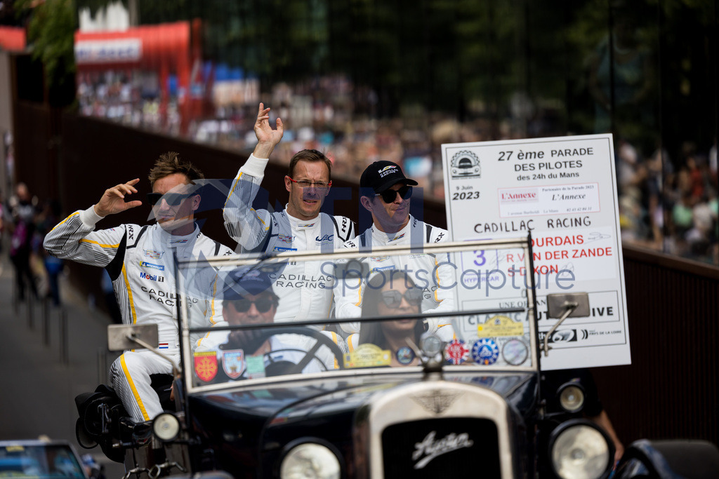 Trainproduction-20230609-0010 | LE MANS,FRANCE,09.Jun.23 - MOTORSPORTS - WEC, FIA World Endurance Championships, 24 Hours of Le Mans, Circuit de la Sarthe, drivers parade. Photo: Trainproduction / Matthias Trinkl