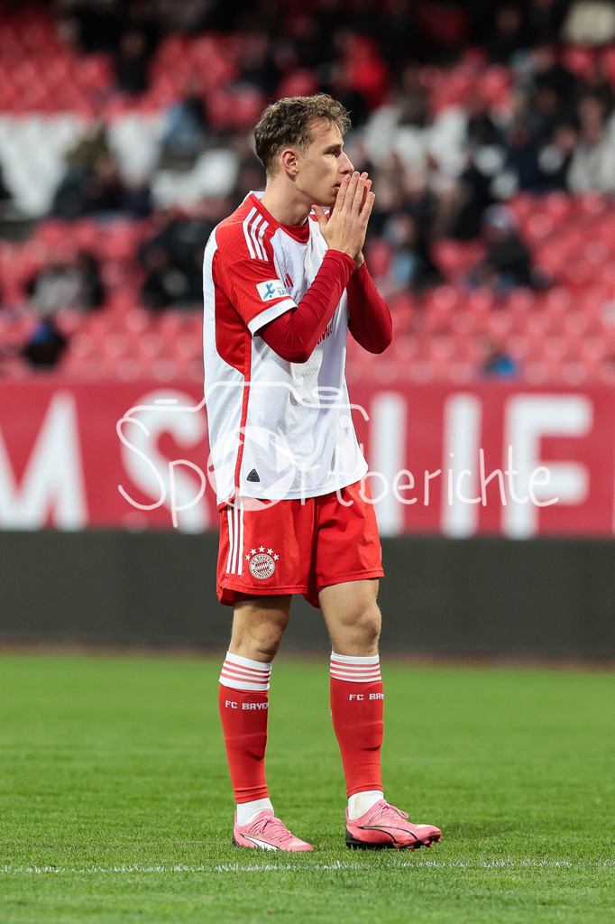 1. FC Nürnberg II - FC Bayern Amateure | in Aktion Lovro ZVONAREK (FCB #8) / Freisteller / Einzelfoto