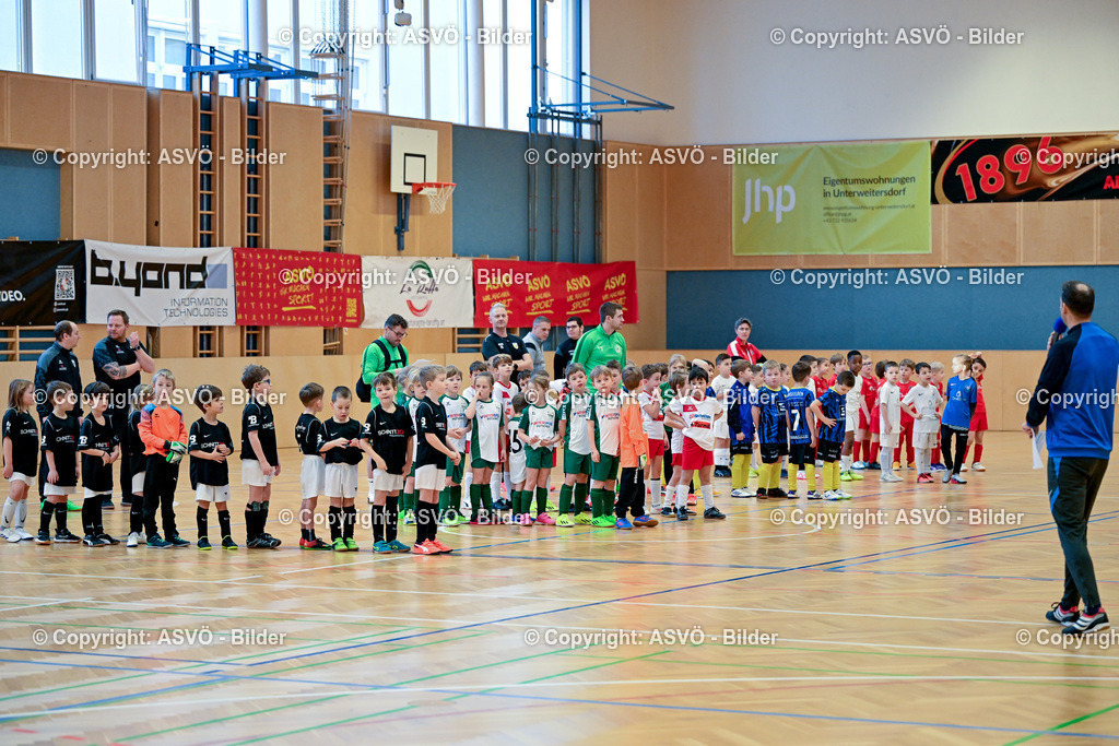 ASVÖ_ Fussballturnier SV Gallneukirchen_ 08.02.2025-18 | 08.02.2025, Gallneukirchen, AUT, ASVÖ, Fussball Nachwuchs Hallenturnier 2025, SV Gallneukirchen im Bild Teilnehmer U 7©Harald Dostal / fodo.media - Realisiert mit Pictrs.com