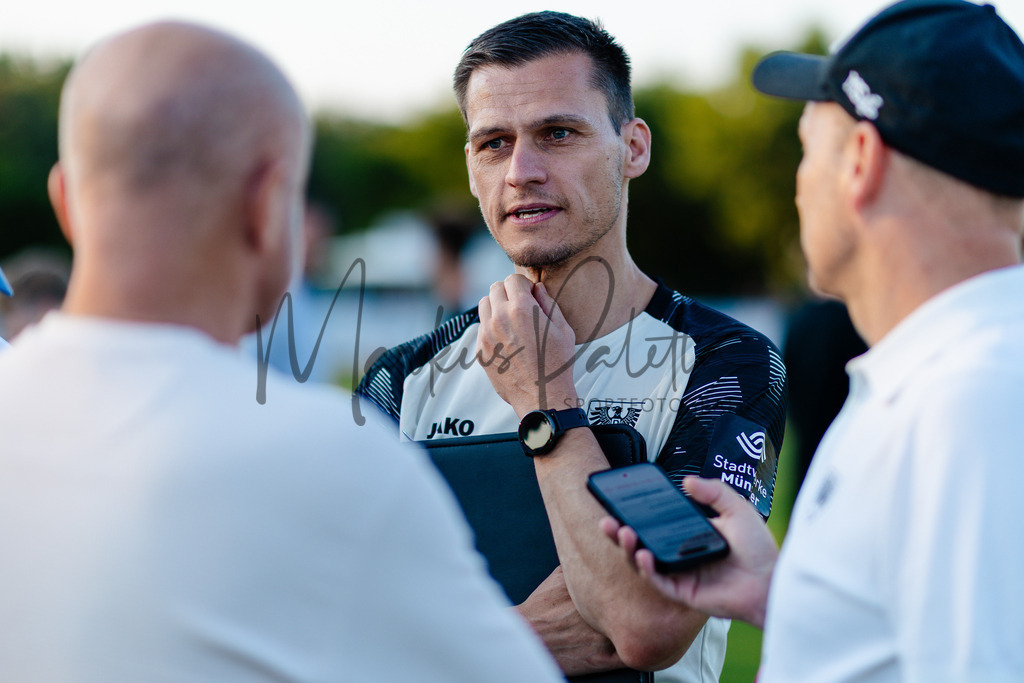Testspiel, Saison 2026/27: SC Preußen Münster - Kickers Emden | Billerbeck, 10.07.2026: Testspiel, SC Preußen Münster gegen Kickers Emden auf der Anlage des DJK Billerbeck in Billerbeck. Foto: sportfotografie.ms | Markus Paletta - Realisiert mit Pictrs.com