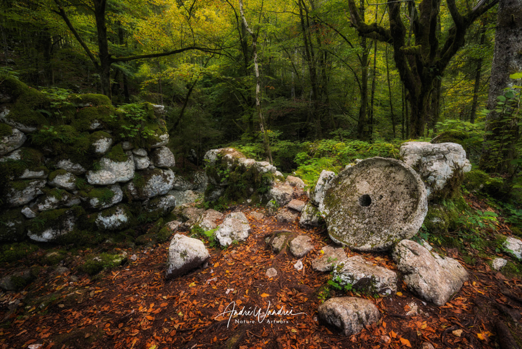 Ruine einer Mühle | Andre Wandrei - Nature Artworx - Realisiert mit Pictrs.com