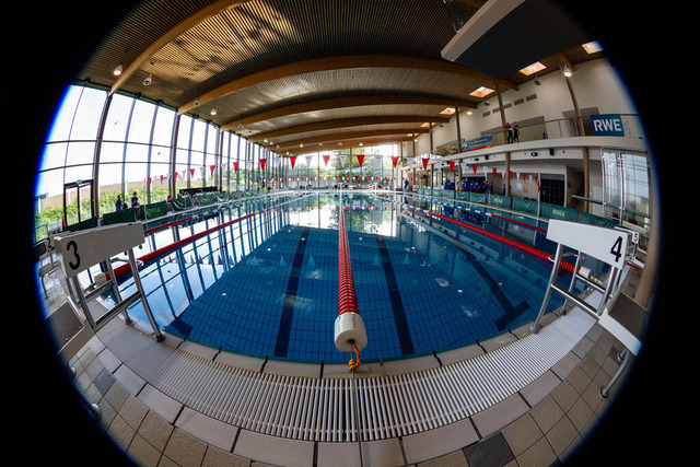 DLRG, Wettkampf, Rettungssport, Landesverbandsmeisterschaften 2026 13.06.2026 | Bedburg, Deutschland - June, 13: [bX] aus dem Verein DLRG [ogX] im Lauf Nr. unbekannt der Landesverbandsmeisterschaften 2026 im MonteMare Bedburg. In dem Lauf Nr. unbekannt traten die Teilnehmenden in der Disziplin unbekannt gegeneinander an. (Foto: Benedikt Lang (DLRG) - Realisiert mit Pictrs.com