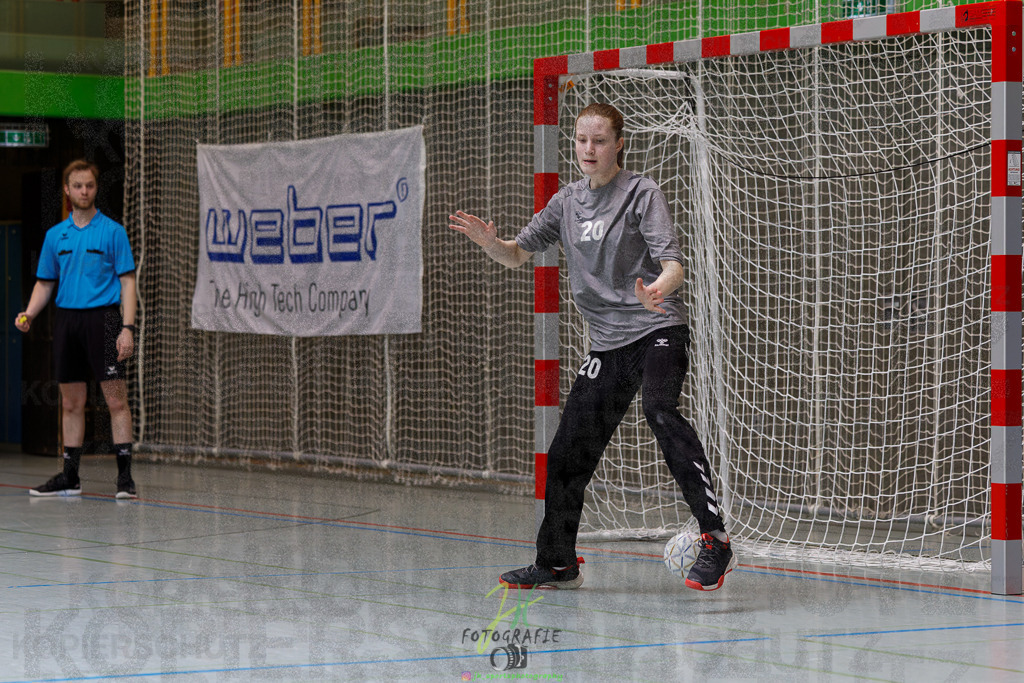 Hessenmeisterschaft wJC - Spiel um Platz 3; TuS Kriftel - SG Schenklengsfeld | Hessenmeisterschaft wJC - Spiel um Platz 3; TuS Kriftel - SG Schenklengsfeld am 22.03.2025 in Biedenkopf (Sporthalle Lahntalschule)Photo © 2025 - Jörg Heinrich - Realisiert mit Pictrs.com