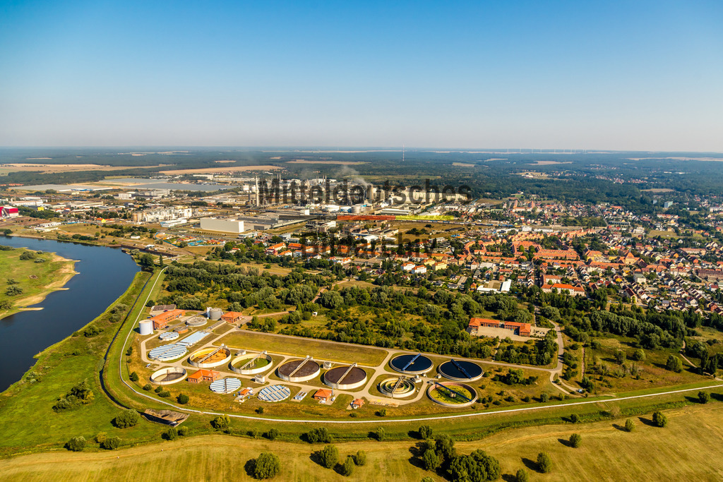 Piesteritz bei Wittenberg Industrie-9516 | Klärwerk Piesteritz und Industriepark bei Wittenberg - Realisiert mit Pictrs.com