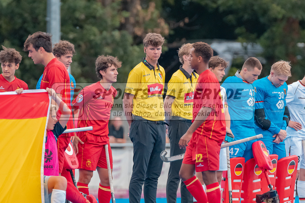 HK_20230715_102413 | Euro Hockey MU18 SF2 Spain vs Germany Championship Girls &amp; Boys am 15.7.2023 CHTC , Krefeld ,