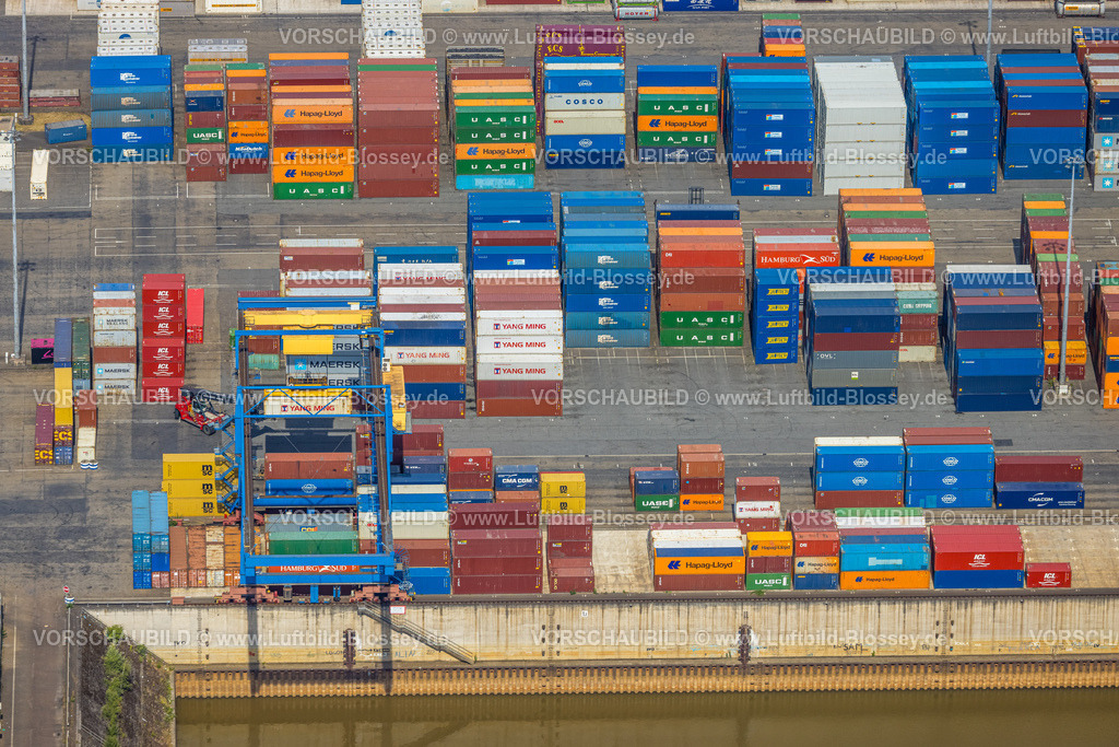 Duisburg230707493 | Luftbild, logport I Rheinhausen, Container, Friemersheim, Duisburg, Ruhrgebiet, Nordrhein-Westfalen, Deutschland