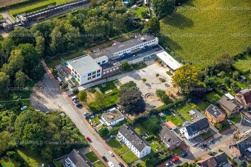 Haltern230905813 | Luftbild, Silverbergschule, Haltern-Stadt, Haltern am See, Ruhrgebiet Münsterland, Nordrhein-Westfalen, Deutschland
