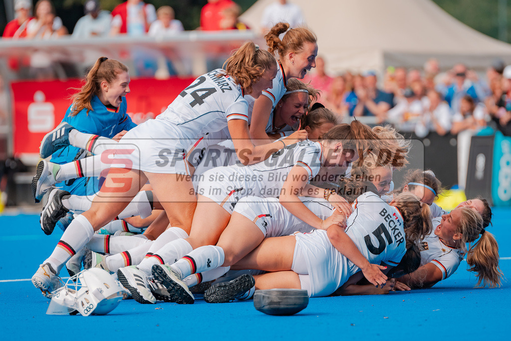 HK_20230716_103109 | Euro Hockey WU18 Girls Finale Belgium vs Germany Championship Girls & Boys am 16.7.2023 CHTC , Krefeld ,