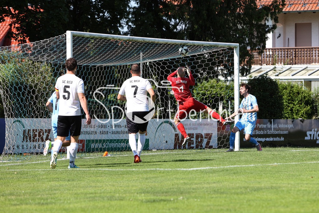 BC Aichach - SC Ried/ND | Treffer zum 1-0 durch BCA #9