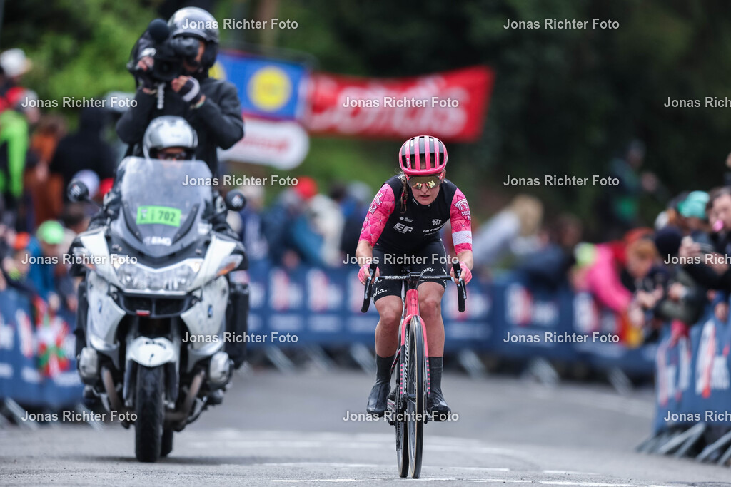 La Fleche Wallonne Femmes 2025 | Radsport UCI World Tour Women Elite La Fleche Wallonne Femmes am 23.04.2025 in HuyCedrine Kerbaol ( EF Education - Oatly )Foto: Revierfoto - Realisiert mit Pictrs.com