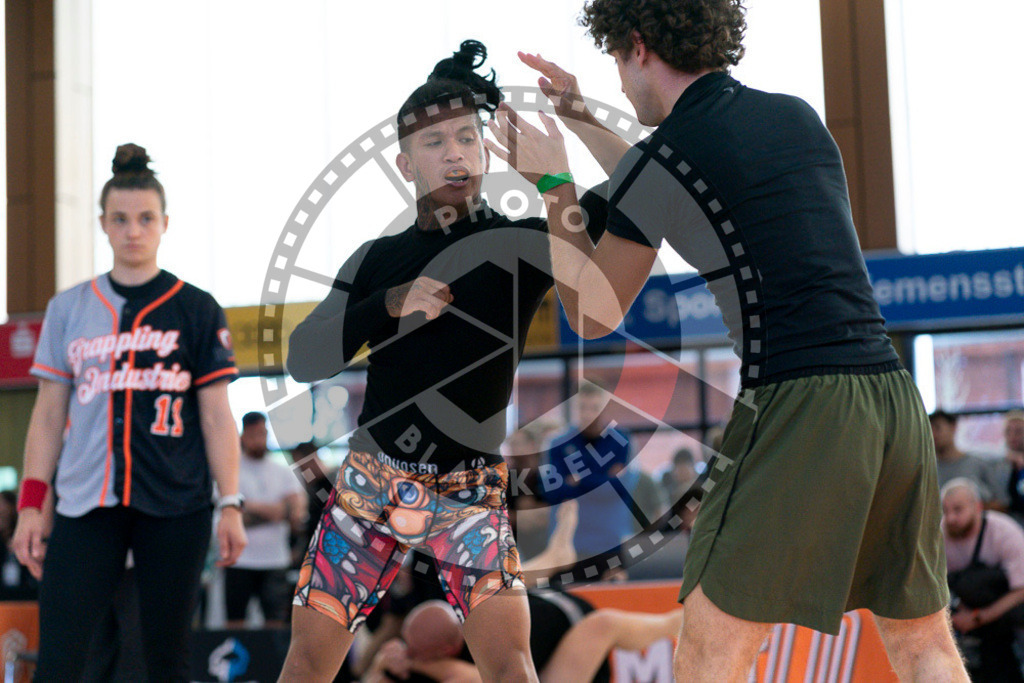 20240915PBB3752 | Athletes compete during the Grappling Industries’ grappling and Brazilian jiu-jitsu competition in Berlin, on September 15, 2024.