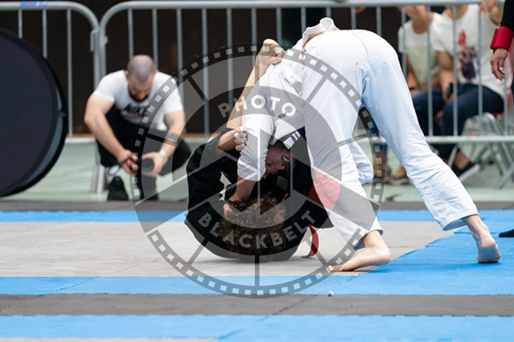 20230826PBB52689 | Fighters compete during the AJP INTLPRO BJJ and grappling competition in Hamburg, Germany, on August 26 2023.