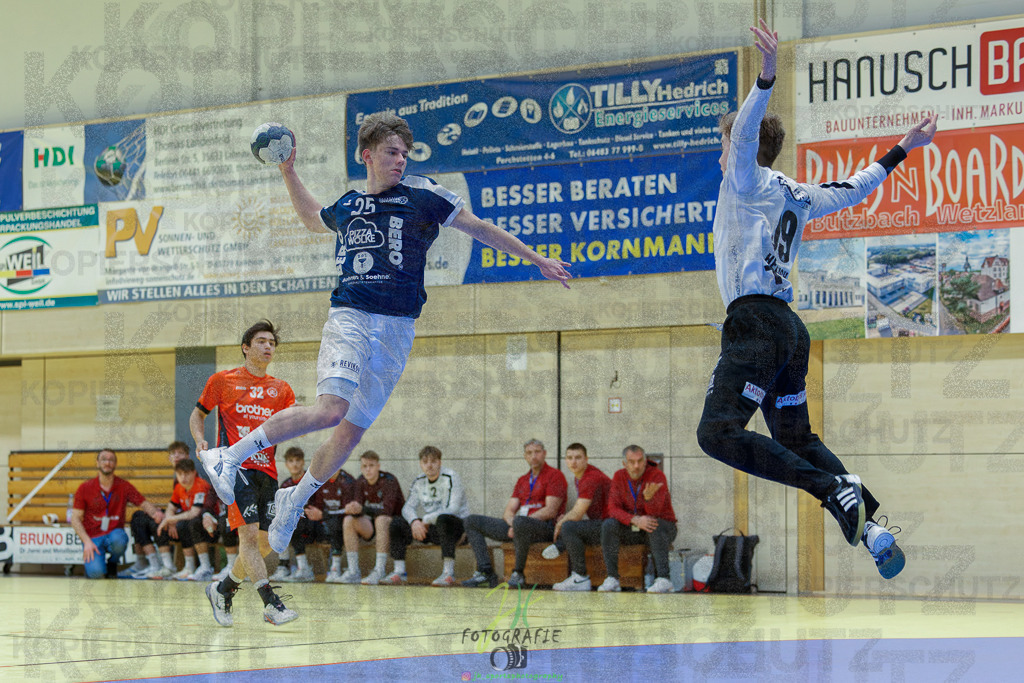 Jugendbundesliga A-Jugend; HSG Dutenhofen/Münchh. - HSG Rodgau Nieder-Roden | Jugendbundesliga A-Jugend; HSG Dutenhofen/Münchh. - HSG Rodgau Nieder-Roden am 07.12.2024 in Dutenhofen (Sporthalle Dutenhofen)Photo © 2024 - Jörg Heinrich - Realisiert mit Pictrs.com