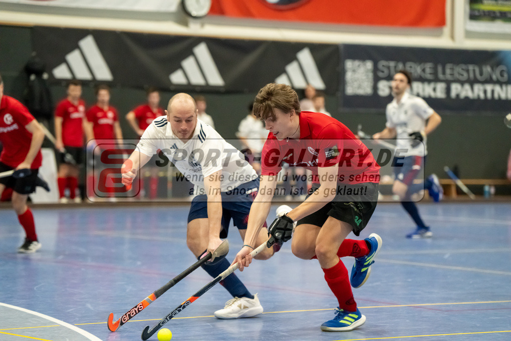 HK_20250201_102190 | 2. Bundesliga Halle Herren Düsseldorfer HC - Club Raffelberg am 1.2.2025 Halle am Seestern, Düsseldorf ,
