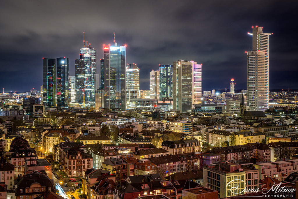 Die Skyline von Frankfurt | Die Skyline von Frankfurt