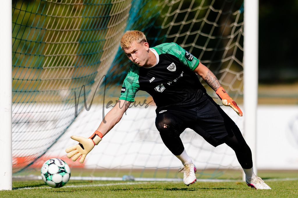 Testspiel, Saison 2026/27: SC Preußen Münster - Kickers Emden | Billerbeck, 10.07.2026: Testspiel, SC Preußen Münster gegen Kickers Emden auf der Anlage des DJK Billerbeck in Billerbeck. Foto: sportfotografie.ms | Markus Paletta - Realisiert mit Pictrs.com