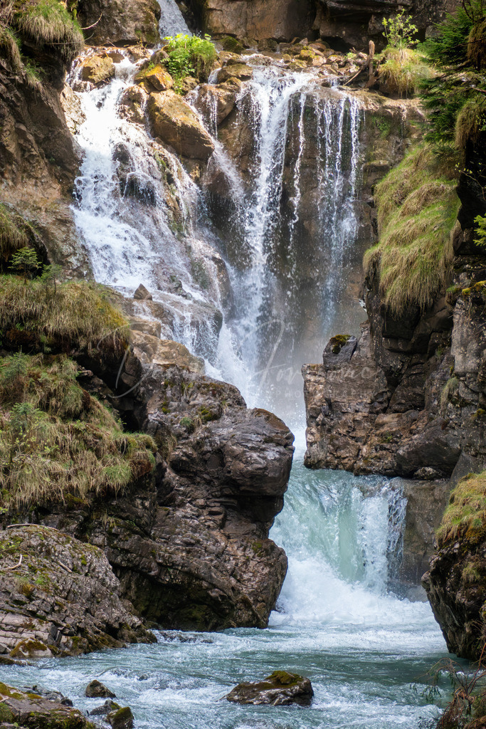 Rotlech | Rotlechwasserfall in Berwang
