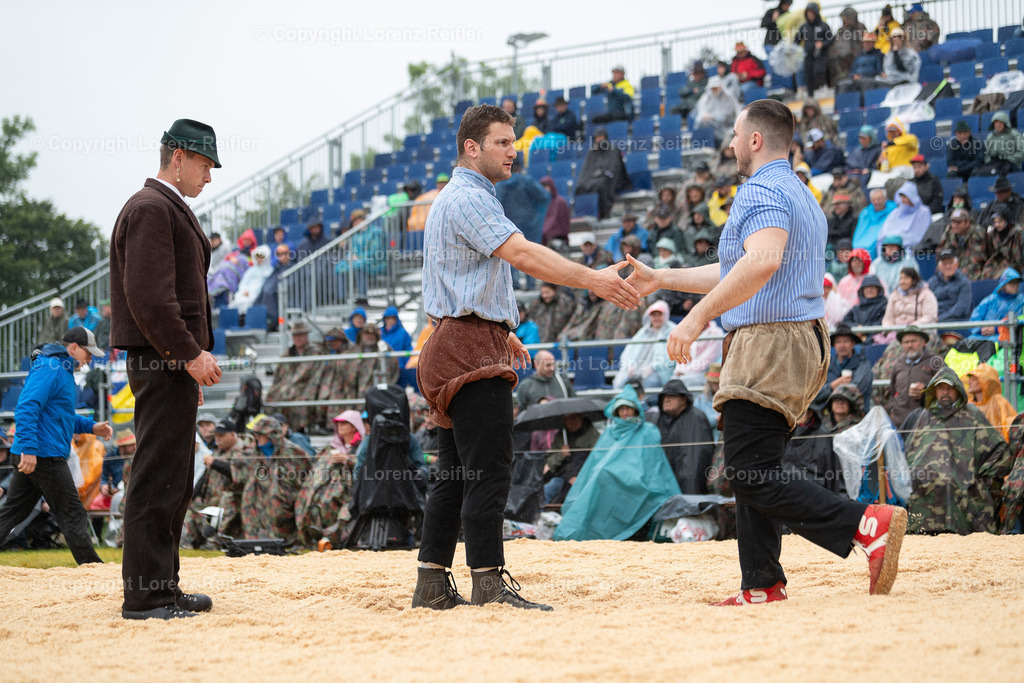 Schwingen -  Appenzeller Kantonal Schwingfest 2024 | Hundwil, 7.7.24, Schwingen - Appenzeller Kantonal Schwingfest.