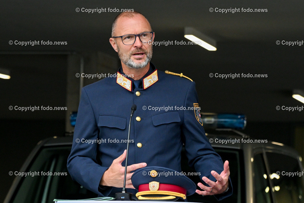 Landespolizeidirektion Ooe_ Pressekonferenz Sicherheitsbudget 2024_ 24.10.2023-40 | 24.10.2023, Landespolizeidirektion Oberoesterreich, AUT, Pressekonferenz Sicherheitsbudget 2024, im Bild Andreas Pilsl (Landespolizeidirektor Ooe)