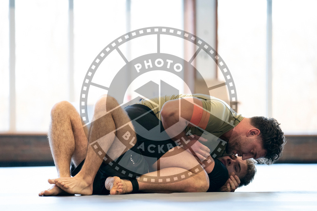 20240309PBB7717 | Fighters compete during the International Luta Livre (ILLCS) Spring Championship in Hannover, Germany, on March 9, 2024.