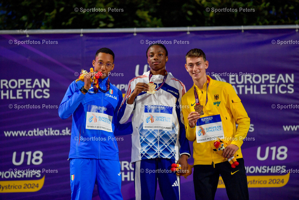 U18 EM - Tag 4_215 | European Athletics U18 Championships am 21.07.2024 in Banska Brystica;Foto: Kai Peters - Realisiert mit Pictrs.com