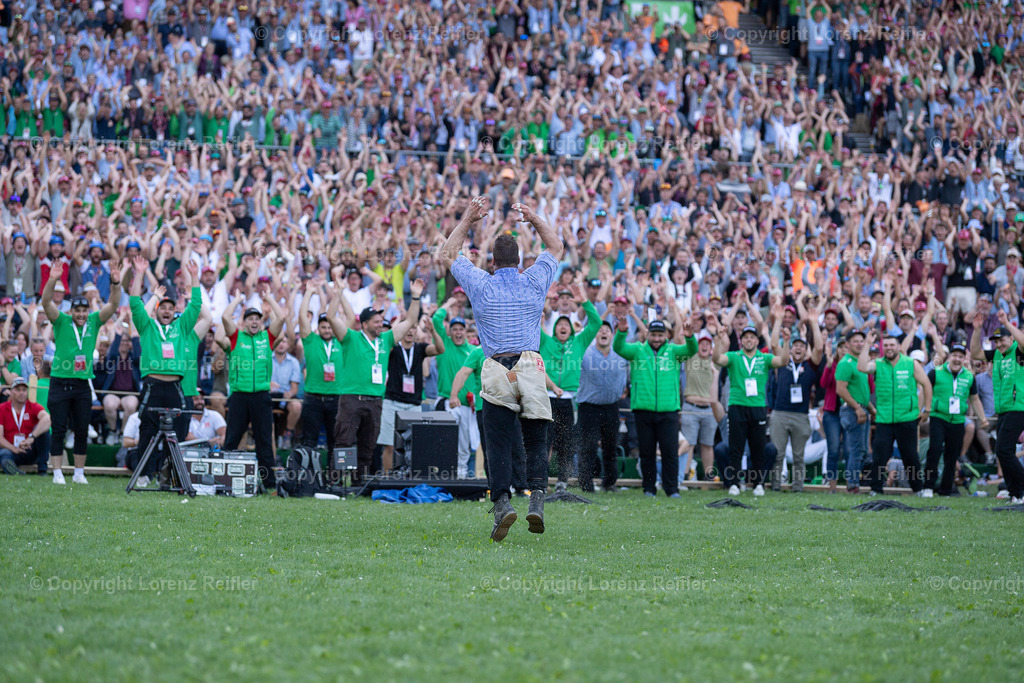 Schwingen -  ESAF Sonntag 2025 | Mollis, 31.8.25, Schwingen - ESAF Sonntag.
