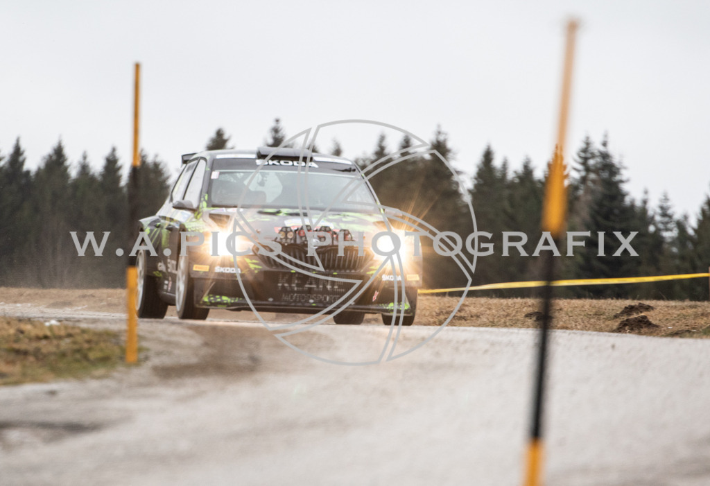 Sportmediapics-04012086441   | Jännerrallye 2020, AUSTRIA, 04-05. jänner 2020 -  Image shows: Johannes Keferboeck/Ilka Minor (AUT, Skoda Fabia R5 evo)
Keywords: Motorsport, Rallye, Jänner, St.Oswald, Sport.
Photo: Sportmediapics/Andreas Willdoner