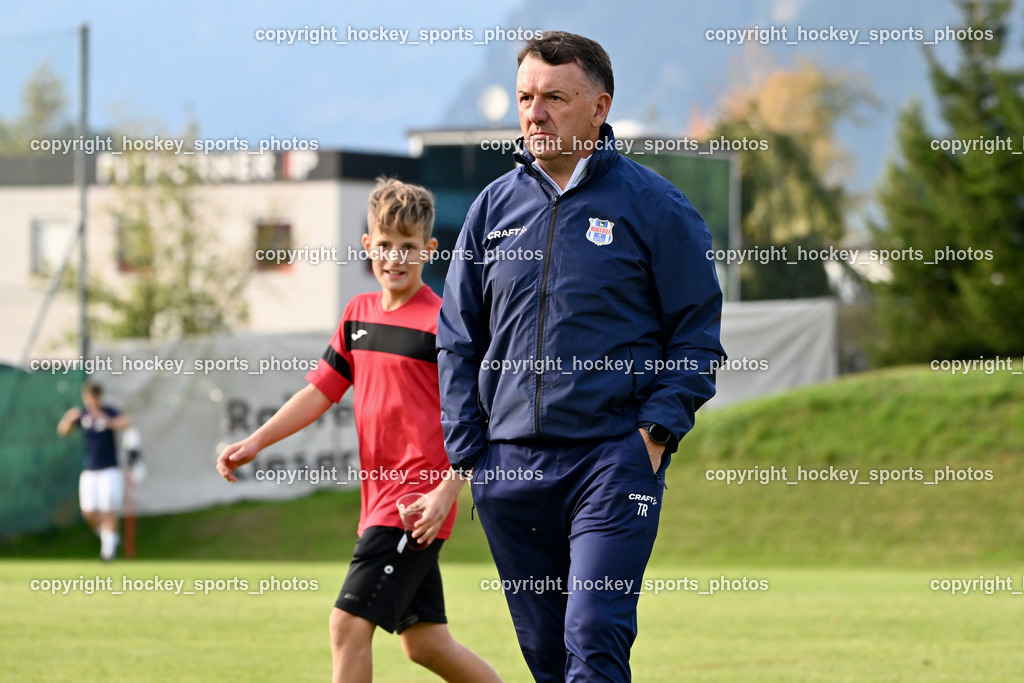 FC ASKÖ Gmünd vs. Union Matrei  | Headcoach Matrei Harald Panzl, FC ASKÖ Gmünd vs. Union Matrei , FC ASKÖ Gmünd vs. Union Matrei  am 21.09.2024 in Gmünd (Sportplatz Gmünd), Austria, (Photo by Bernd Stefan)