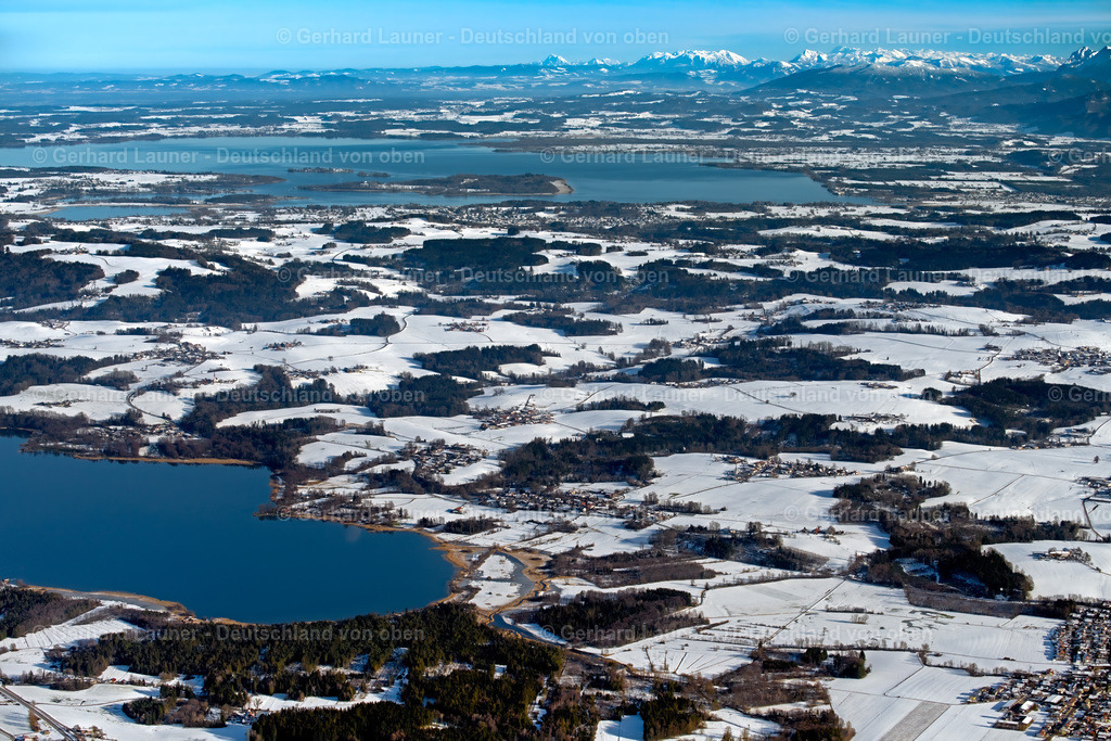 3900187 | Blick vom Simsee zum Chiemsee
