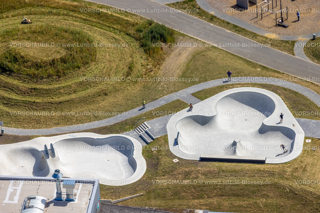 Dortmund220705525 | Luftbild, Neuer Skatepark Hombruch, Dortmund, Ruhrgebiet, Nordrhein-Westfalen, Deutschland