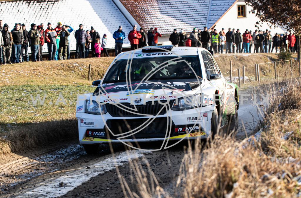 Sportmediapics-05012086548   | Jännerrallye 2020, AUSTRIA, 05-05. jänner 2020 -  Image shows: Julian Wagner/Juergen Heigl (AUT,Skoda Fabia R5)
Keywords: Motorsport, Rallye, Jänner, Unterweißenbach, Sport.
Photo: Sportmediapics/Andreas Willdoner