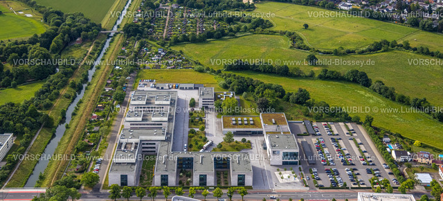Hamm220600054HSHL | Luftbild, Hochschule Hamm-Lippstadt, HSHL, Campus Hamm, Uentrop, Hamm, Ruhrgebiet, Nordrhein-Westfalen, Deutschland