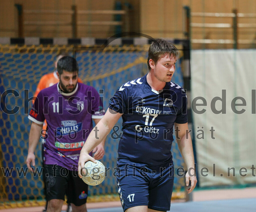2023-12-09_076_SpVgg_Altenerding_gegen_TSV_Indersdorf | Erding, Deutschland, 09.12.2023:
Handball, Bezirksoberliga Männer 2023 / 2024, 10. Spieltag, SpVgg Altenerding gegen TSV Indersdorf, Endergebnis: 42:25

Andreas Reuther (TSV Indersdorf, #17)

Foto: Christian Riedel / fotografie-riedel.net