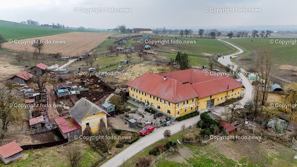 Gnadenhof Wiesmayrgut_ Familie Fuchsberger_ Gunskirchen_ 05.03.2024-8 | 05.03.2024, Gunskirchen, AUT, Gnadenhof Wiesmayrgut, Familie Fuchsberger, im Bild Gnadenhof Wiesmayrgut

Drohne