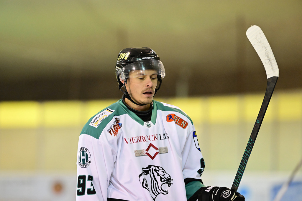 Eishockey I Herren I Saison 2024-2025 I Regionalliga Nord I 14. Spieltag I Hamburger SV - TuS Harsefeld Tigers | Der Sportfotograf. - Realisiert mit Pictrs.com