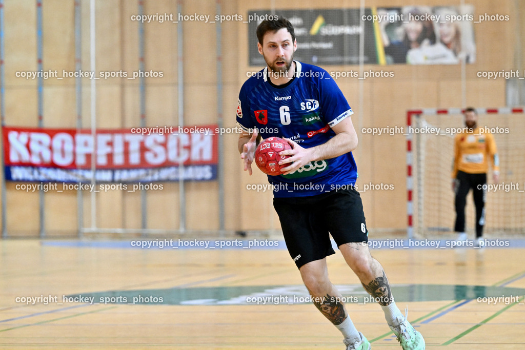 SC Ferlach vs. HSG Xentis Lipizzanerheimat | #6 Krobath Leander SC Ferlach, SC Ferlach vs. HSG Xentis Lipizzanerheimat, SC Ferlach vs. HSG Xentis Lipizzanerheimat am 18.04.2026 in Ferlach (Ballspielhalle Ferlach), Austria, (Photo by Bernd Stefan)