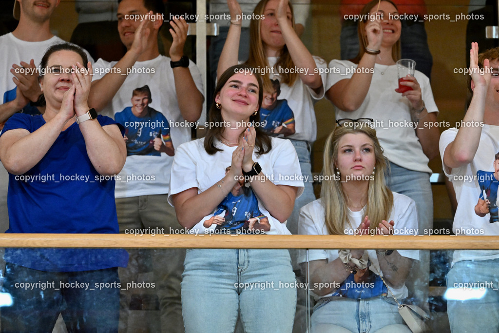 SC Ferlach vs. HSG Holding Graz | Abschied Nico Sager, Nico Sager T Shirt, Nico Sager Fan Klub, SC Ferlach vs. HSG Holding Graz, SC Ferlach vs. HSG Holding Graz am 24.05.2025 in Ferlach (Ballspielhalle Ferlach), Austria, (Photo by Bernd Stefan)