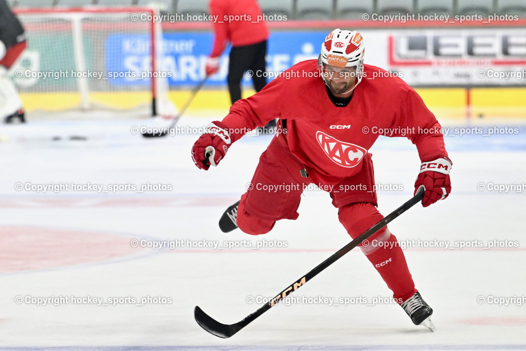 EC KAC Trainingsstart | Jan Mursak EC KAC, EC KAC Trainingsstart, EC KAC Trainingsstart am 06.08.2025 in Klagenfurt (Heidi Horten Eishalle ), Austria, (Photo by Bernd Stefan)