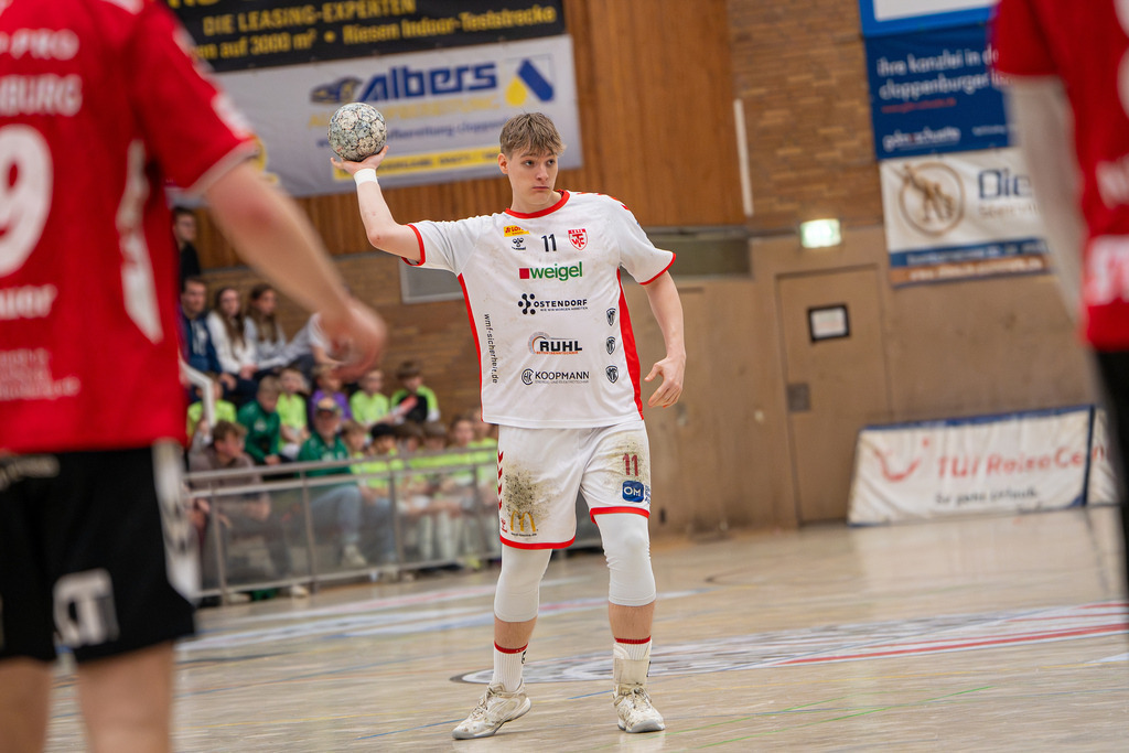 Handball I Herren I Saison 2025-2026 I Regionalliga I 23 Spieltag I TV Cloppenburg - HSG Nienburg I 21.02.20260129 | jns.sportfotos - Realisiert mit Pictrs.com