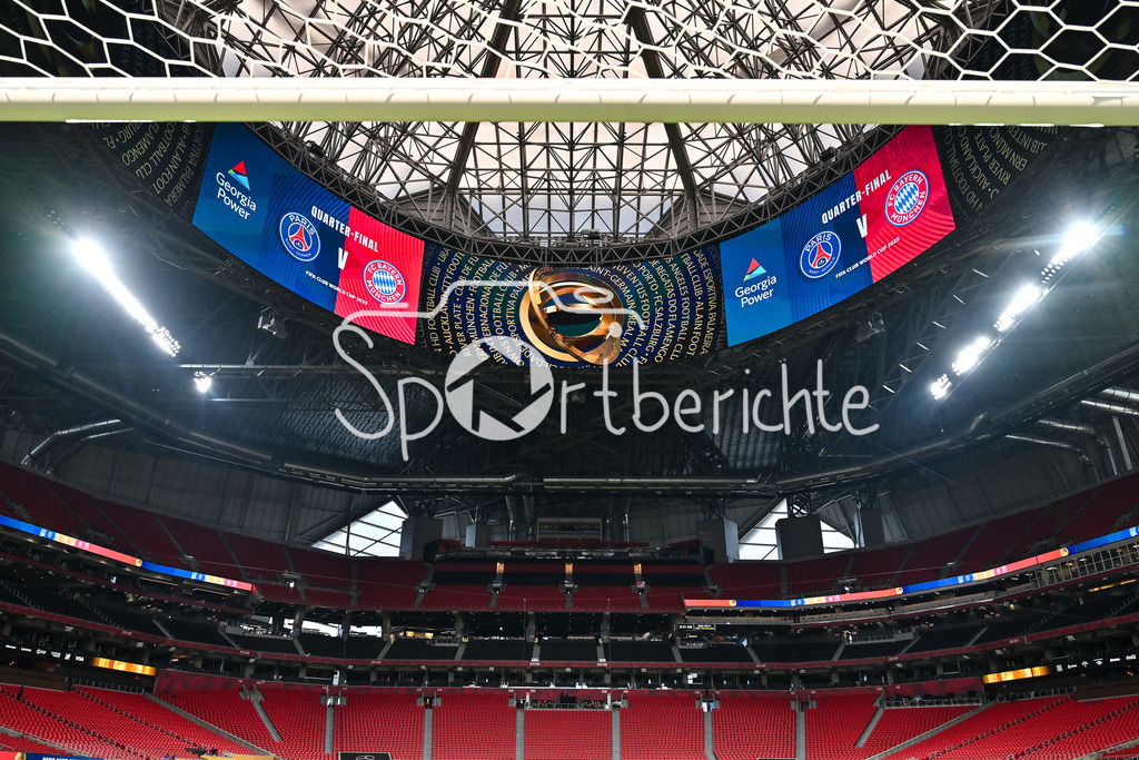 Paris Saint Germain - FC Bayern München | Im Viertelfinale der Club WM treffen heute Paris und der FC Bayern aufeinander / Symbolbild / Symbolfoto / FIFA Club World Cup: Paris Saint Germain - FC Bayern Muenchen, Mercedes Benz Stadium am 05.07.2025 / NOT FOR SALE IN USA