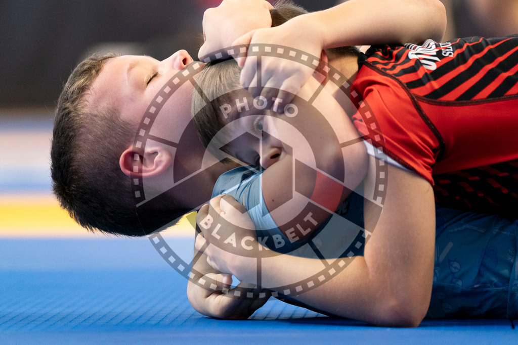 20240316PBB0517 | Athletes compete during the ADCC Eastern European Open grappling Competition in Poznan, Poland, on March 16, 2024.