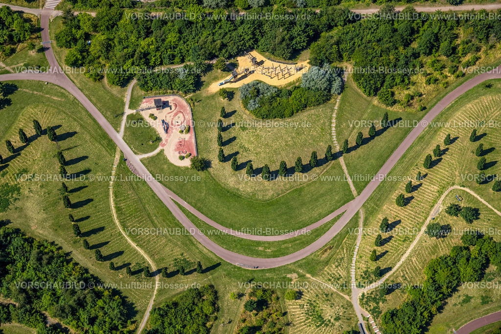 Essen230702935 | Luftbild, Krupp-Park, Westviertel, Essen, Ruhrgebiet, Nordrhein-Westfalen, Deutschland