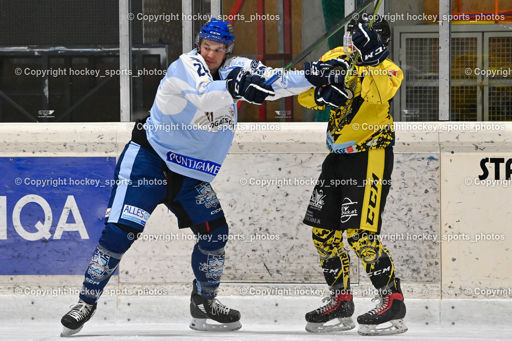 EC Spittal Hornets vs. ESC Steindorf 7.12.2022 | #28 Bacher Stefan, #29 Tschurnig Daniel