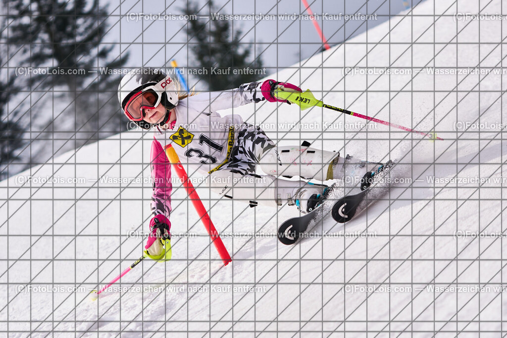 ALP3197_KinderCup-SL_STMK_Strallegg_Guster Sarah | Raiffeisen KINDERCUP Alpin, SLALOM auf der JogllandStreif in Strallegg am So 23. Februar 2025. Veranstaller: Steirischer Skiverband (5000). Skiunion Strallegg (5197).