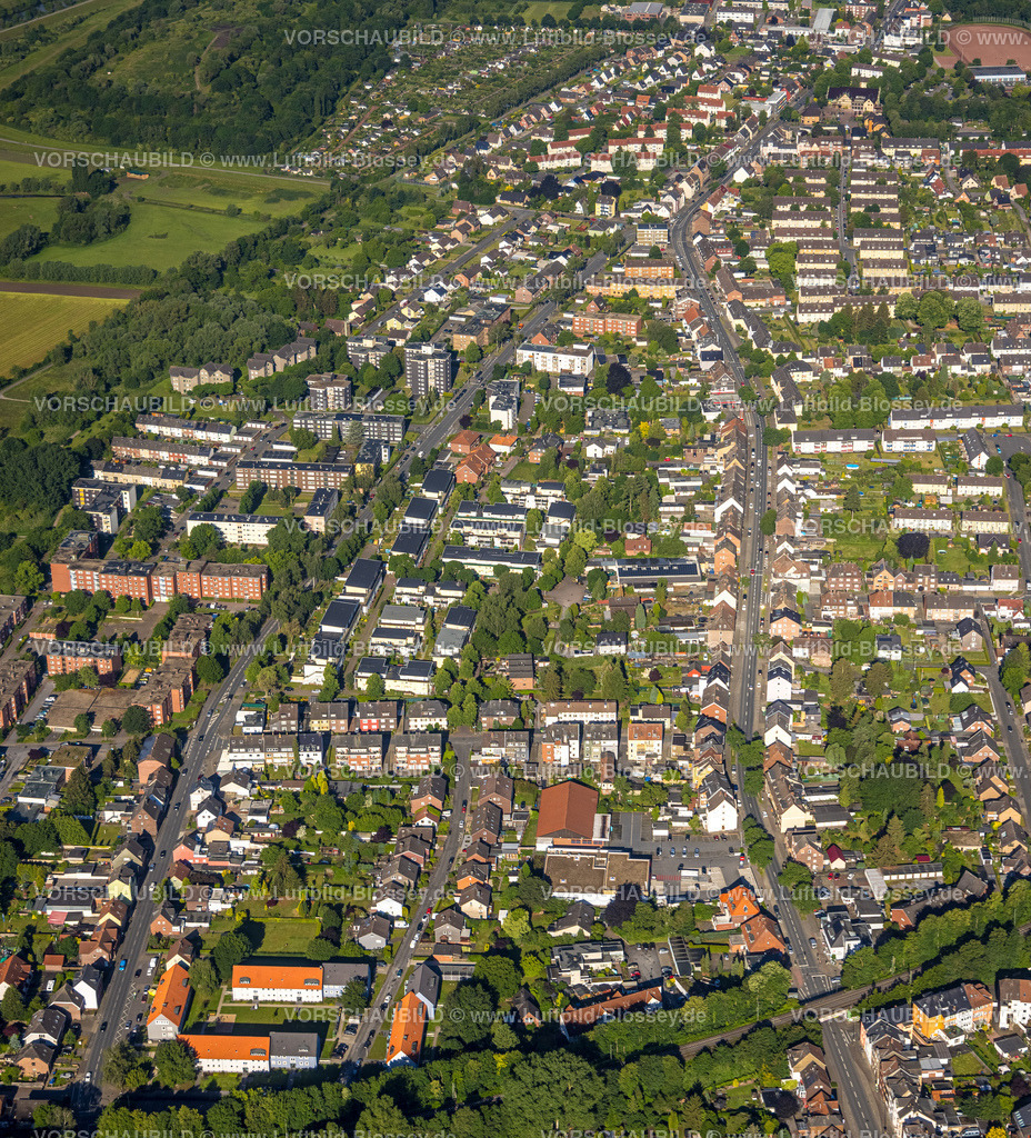 Hamm220601410 | Luftbild, Wohnsiedlung zwischen Großer Sandweg und Nordenstiftsweg, Bockum-Hövel, Hamm, Ruhrgebiet, Nordrhein-Westfalen, Deutschland