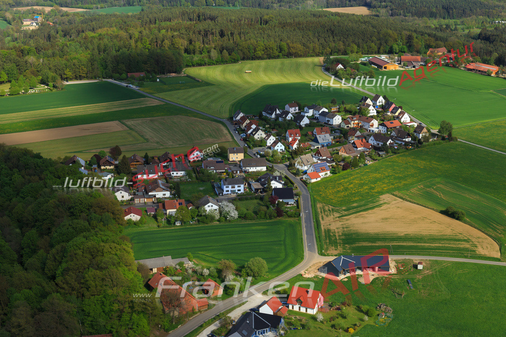 Luftbild von  Eckersdorf - Luftaufnahme wurde 2015 von https://frankenair.de mittels Flugzeug (keine Drohne) erstellt - die Geschenkidee